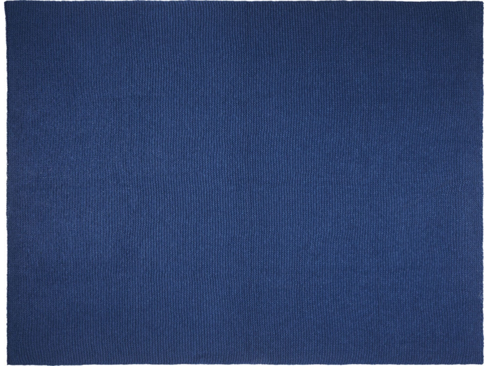 Вязанное одеяло «Suzy», синий, полиэстер