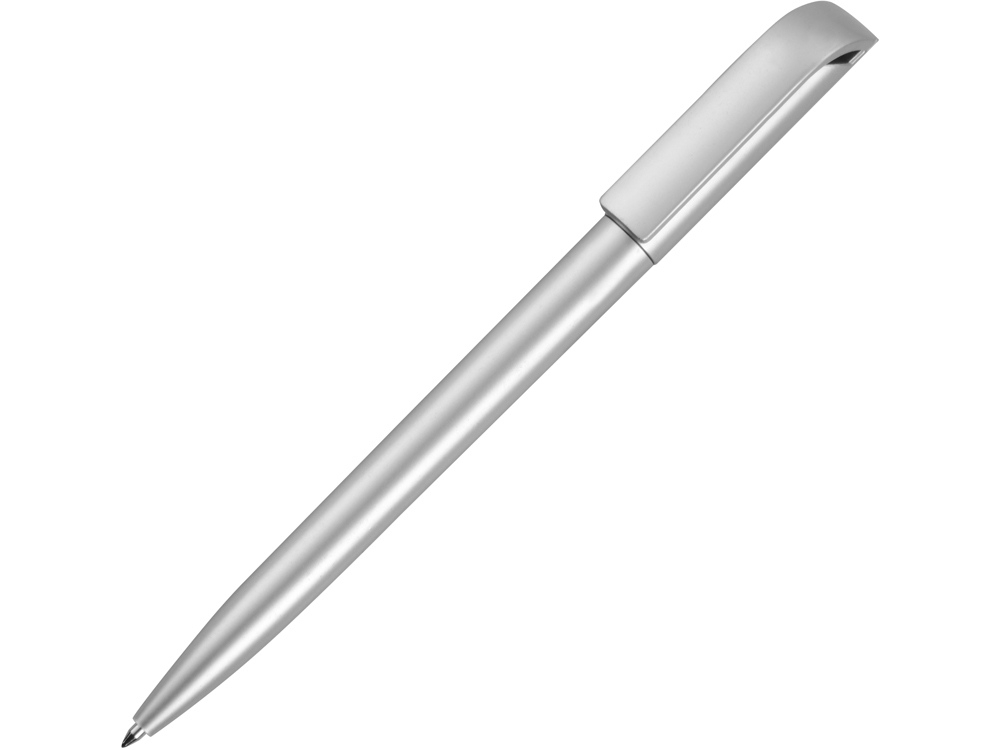 Ручка пластиковая шариковая «Миллениум», серебристый, пластик