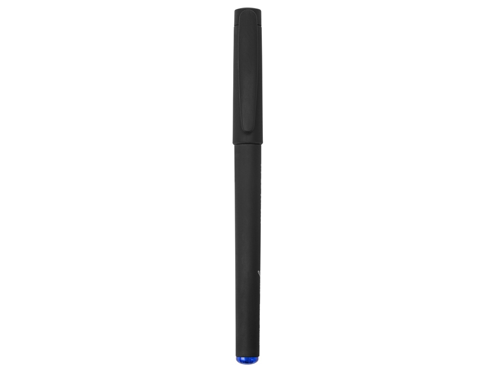 Ручка пластиковая гелевая «Egoiste Black», черный, пластик, silk-touch