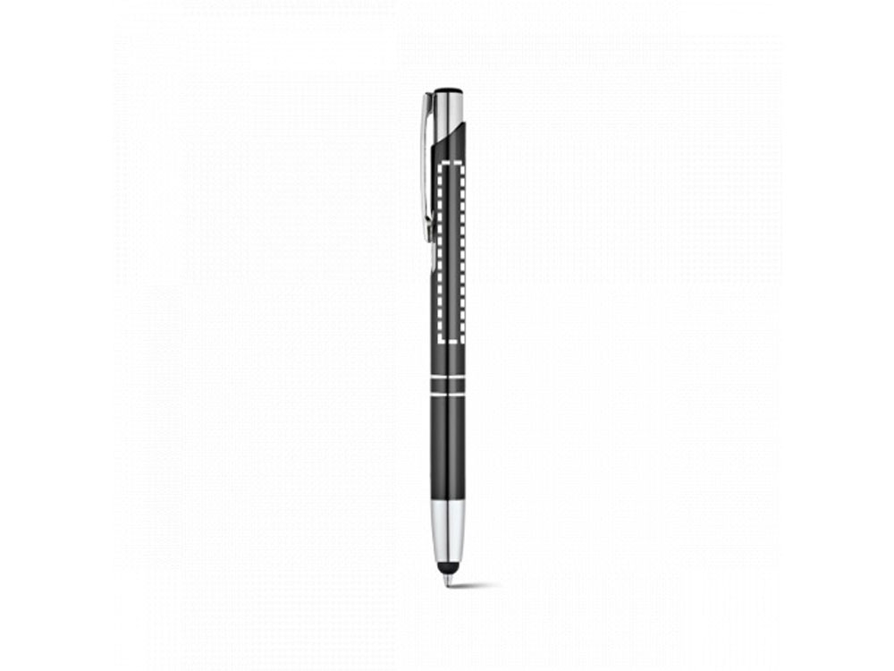 Алюминиевая шариковая ручка «BETA TOUCH», бордовый, алюминий