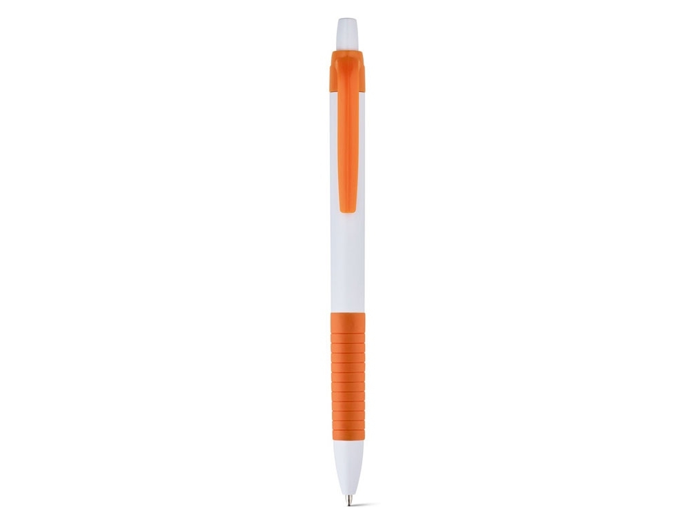 Шариковая ручка с противоскользящим покрытием «AERO», оранжевый, пластик