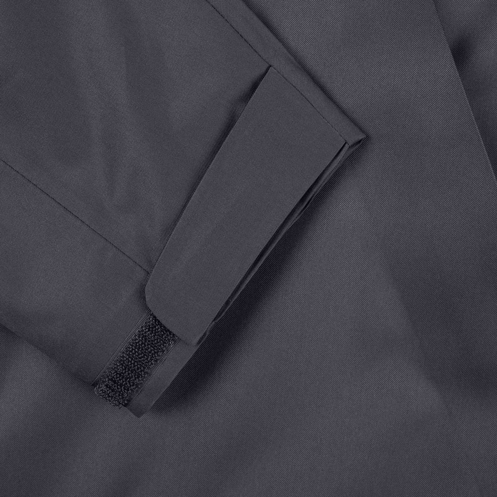 Куртка унисекс Shtorm, темно-серая (графит), серый, верх - полиэстер 100%, 50d, внутренний слой - графен, 133 г/м²