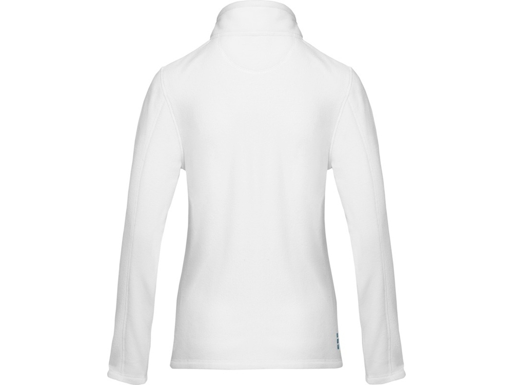 Куртка флисовая «Amber» женская из переработанных материалов, белый, полиэстер