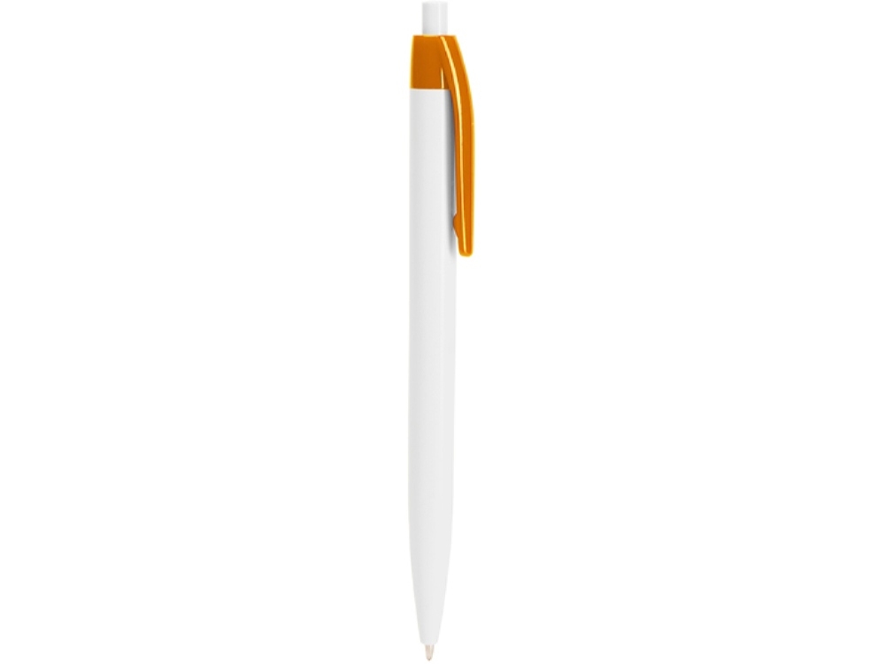 Ручка пластиковая шариковая HINDRES, оранжевый, пластик
