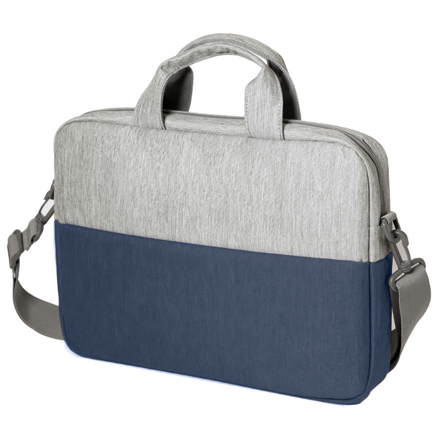Конференц-сумка BEAM NOTE, серый/темно-синий, 39х30х6.5 см, ткань верха: 100% полиамид, под-д: 100%п, серый, темно-синий, пластик