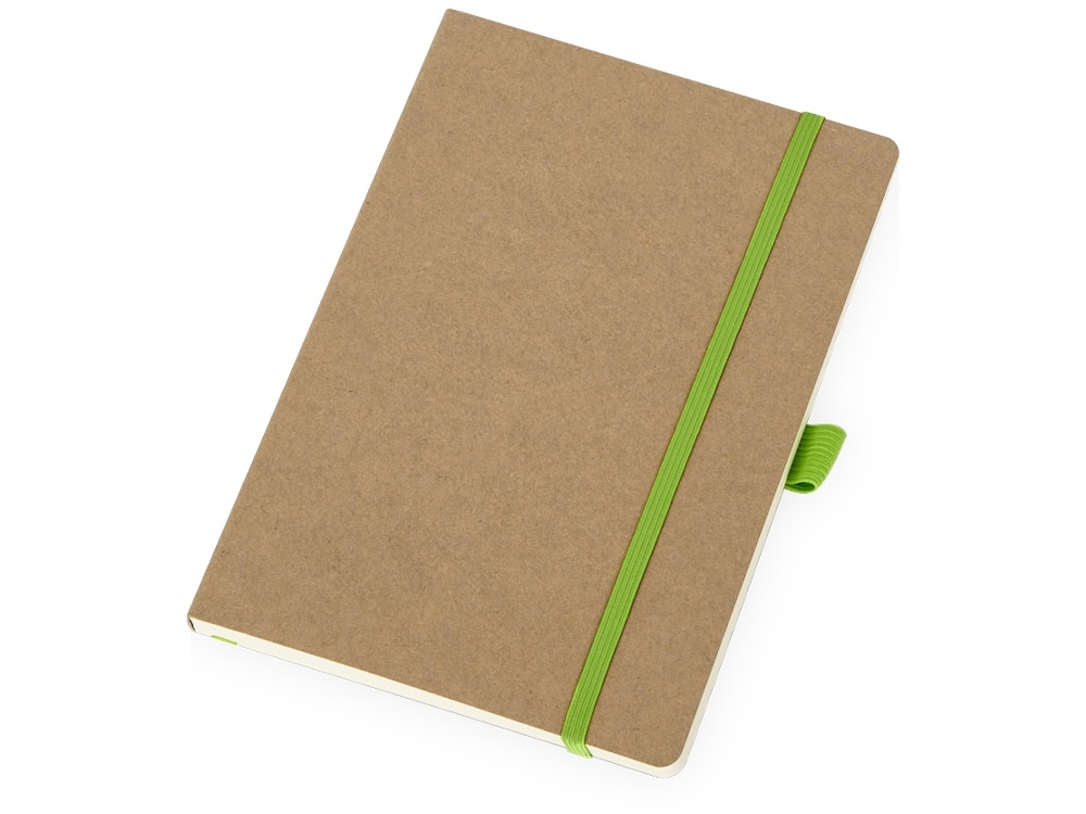 Блокнот А5 в гибкой обложке «Sevilia Soft», коричневый, зеленый