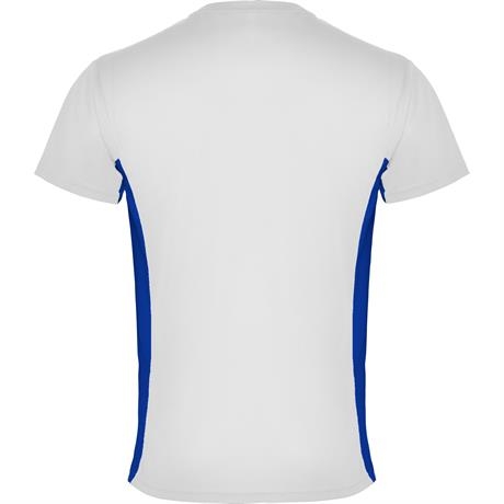 Спортивная футболка TOKYO мужская, БЕЛЫЙ/КОРОЛЕВСКИЙ СИНИЙ 2XL, белый/королевский синий