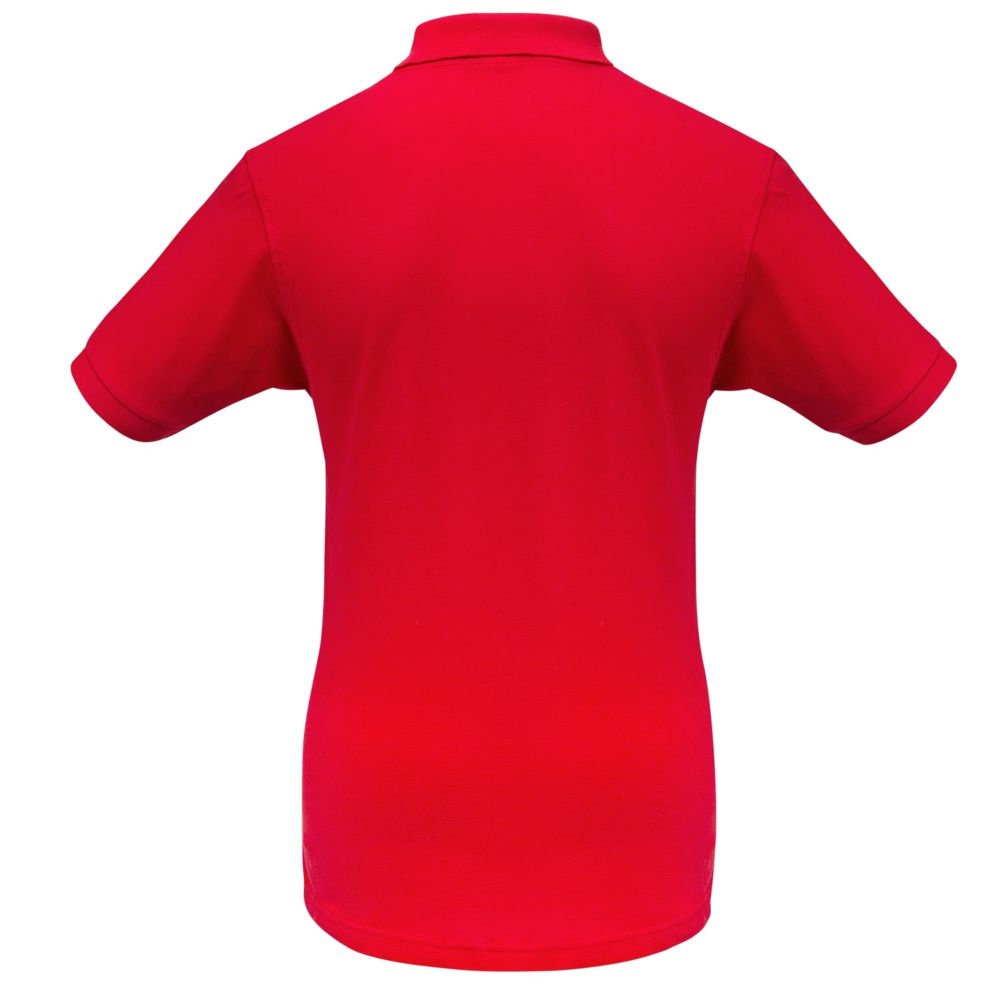 Рубашка поло Safran красная, красный, хлопок