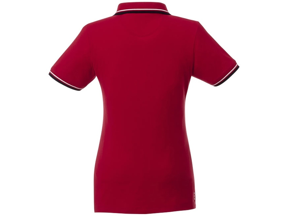 Рубашка поло «Fairfield» женская, красный, хлопок