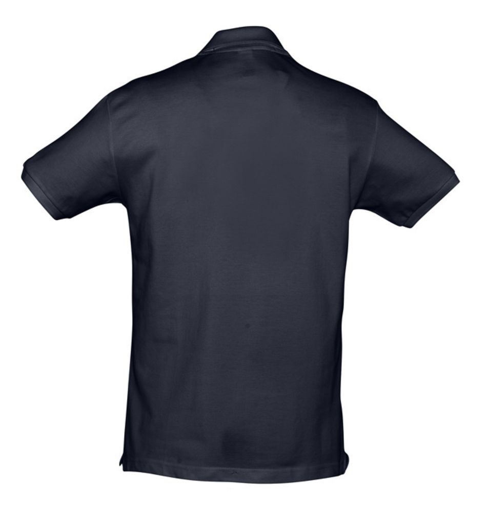 Рубашка поло мужская Spirit 240, темно-синяя (navy), синий, хлопок