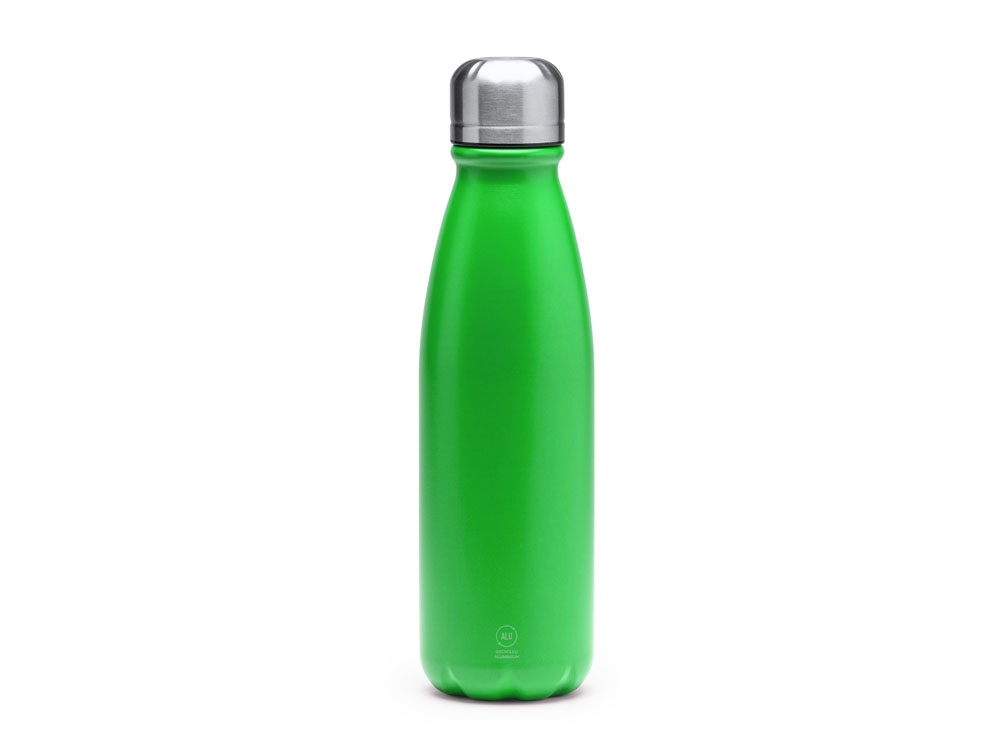 Бутылка KISKO из переработанного алюминия, зеленый