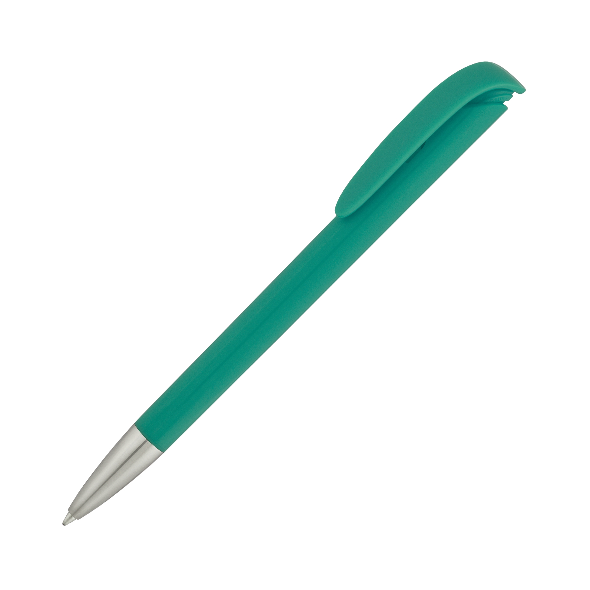 Ручка шариковая JONA M, зеленый, пластик/металл