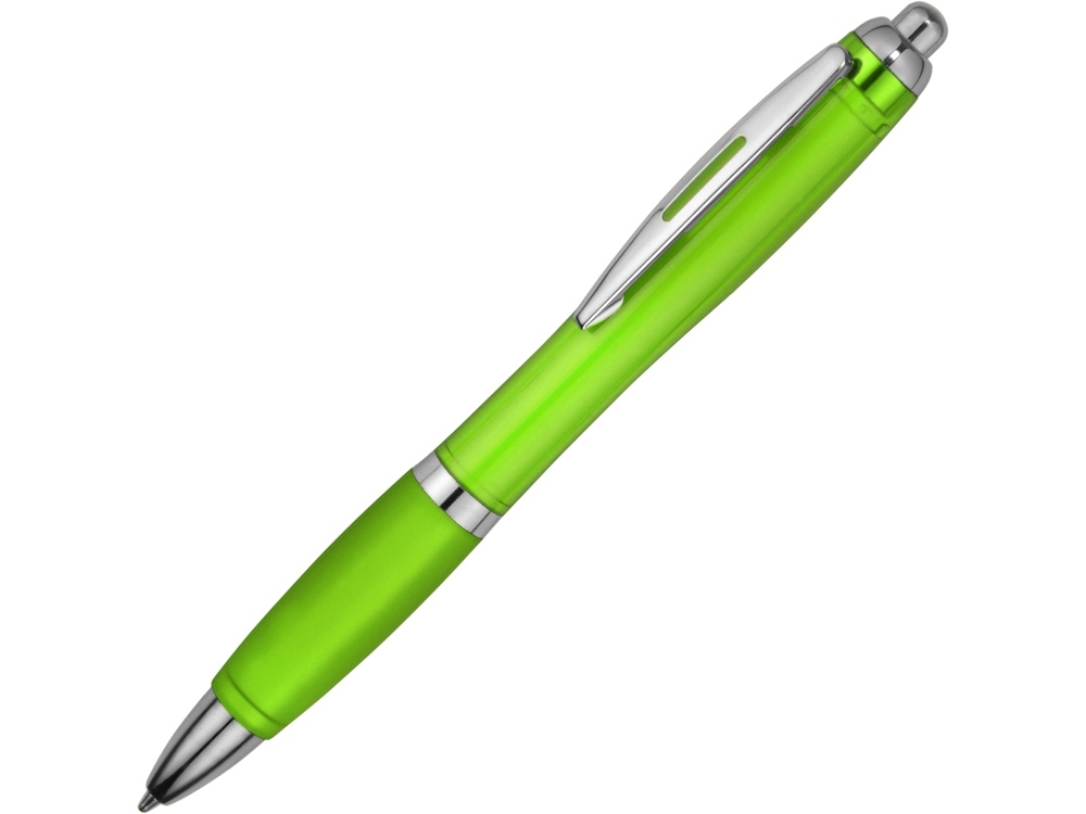 Ручка пластиковая шариковая «Nash», зеленый, пластик
