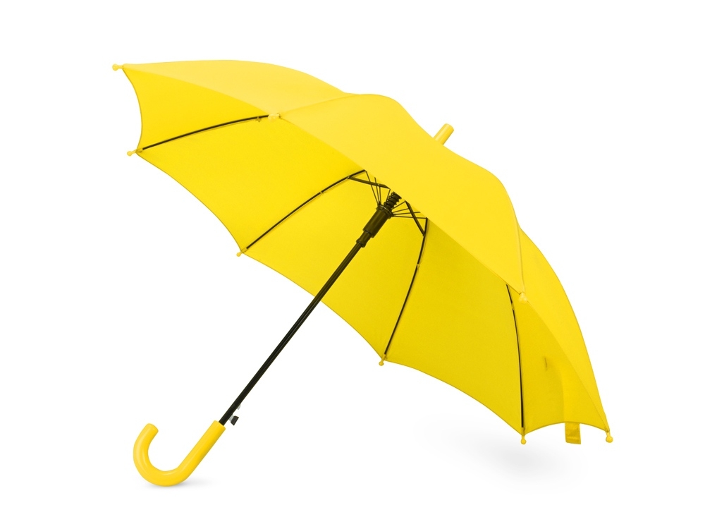 Зонт-трость «Edison» детский, желтый, полиэстер