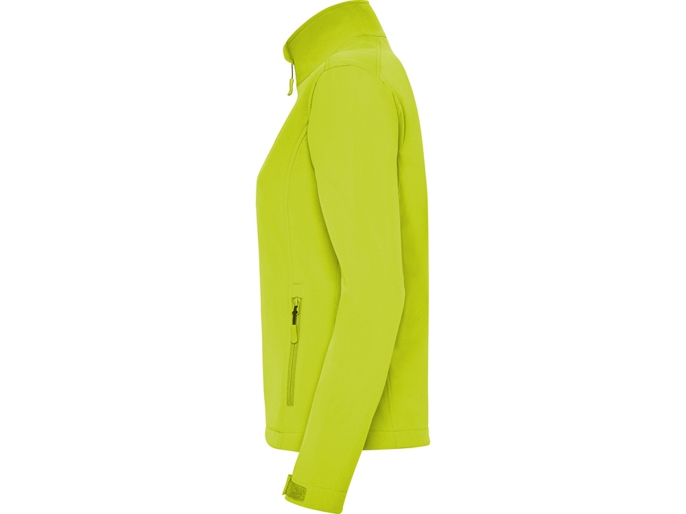 Куртка софтшелл «Nebraska» женская, зеленый, полиэстер, флис, эластан