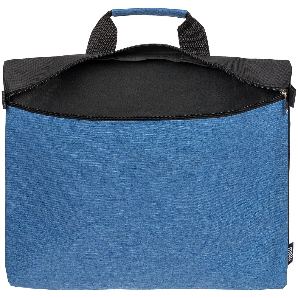 Конференц-сумка Melango, синяя, синий, 600d, передняя сторона - полиэстер, 300d; задняя сторона - полиэстер