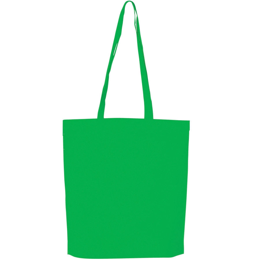 Сумка для покупок "PROMO";  зеленый яркий; 38 x 45 x 8,5 см;  нетканый 80г/м2, зеленый, нетканный материал 80 г/м2, 100% полипропилен