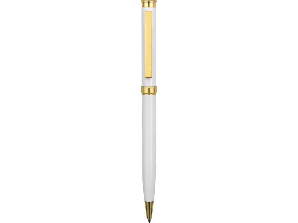 Ручка металлическая шариковая «Голд Сойер», белый, металл