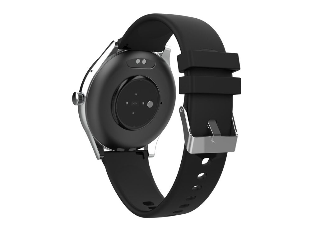 Умные часы «IoT Watch GT», 2 ремешка в комплекте, черный, голубой
