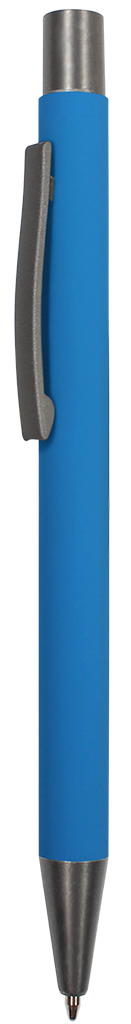 Ручка шариковая Direct (голубой), голубой, металл