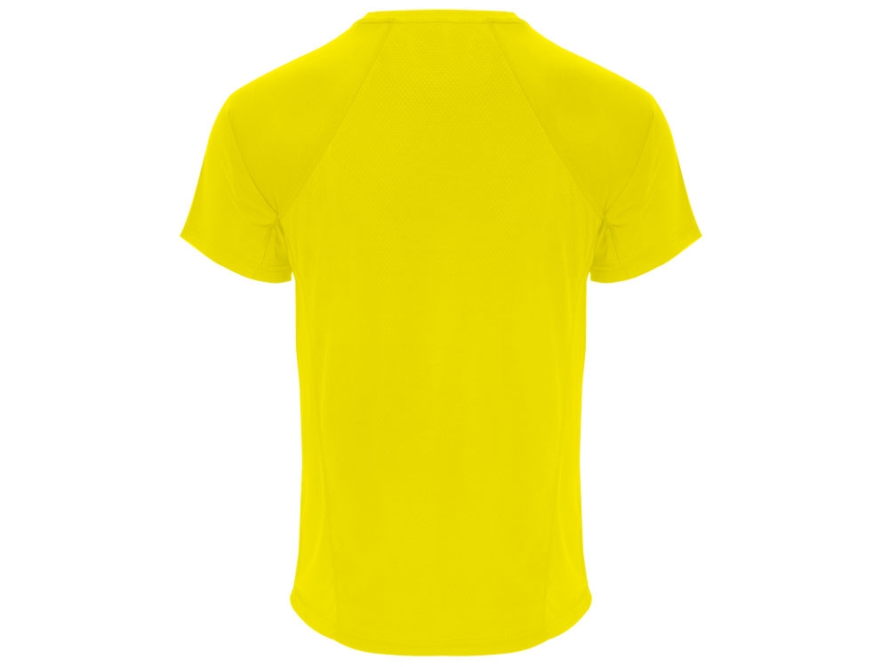 Спортивная футболка «Monaco» унисекс, желтый, полиэстер
