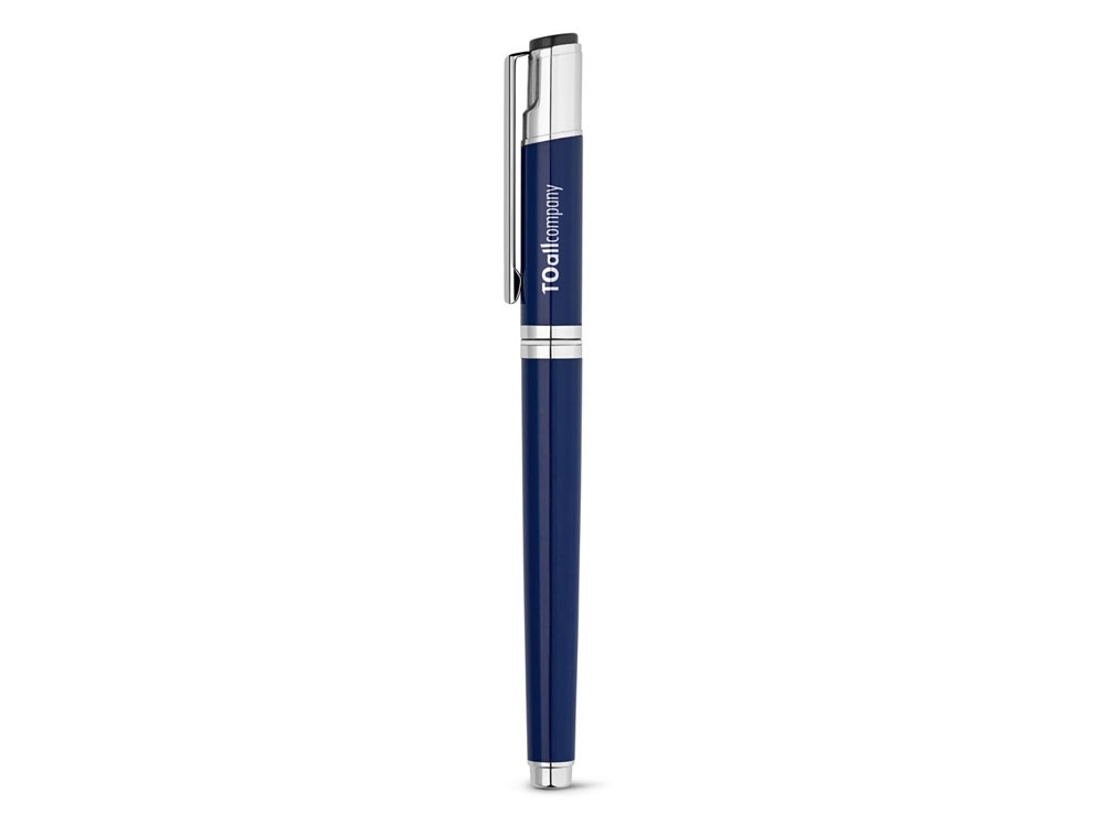 Шариковая ручка с металлическим зажимом «BONO», синий, пластик
