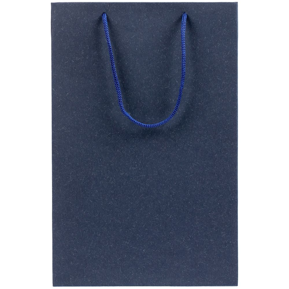 Пакет Eco Style, синий, синий, бумага, с переработанными волокнами
