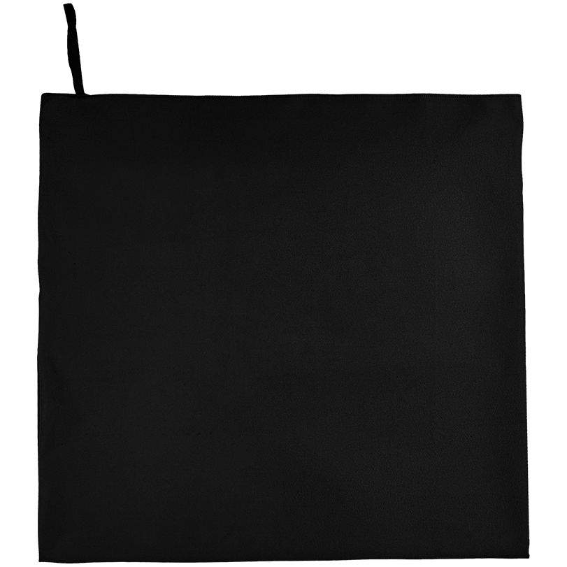 Спортивное полотенце Atoll X-Large, черное, черный, полиэстер