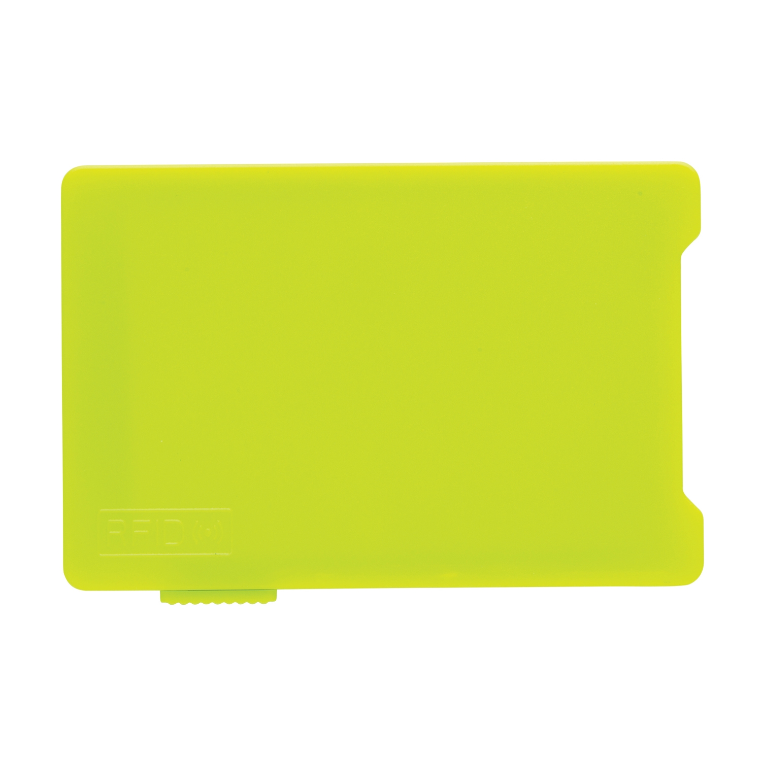 Держатель RFID для пяти карт, зеленый, abs