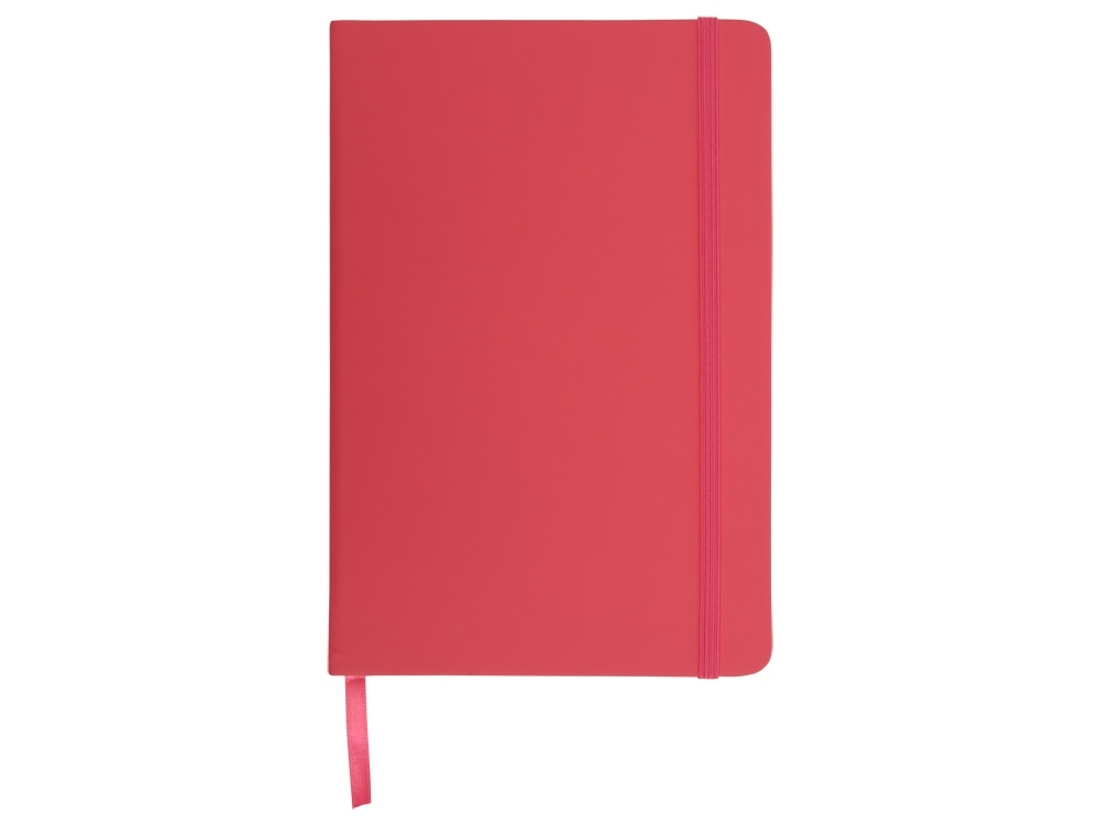 Блокнот А5 «Spectrum» с линованными страницами, розовый, картон
