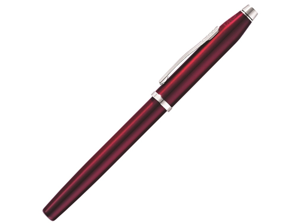 Ручка перьевая «Century II», черный, серебристый, бордовый, металл