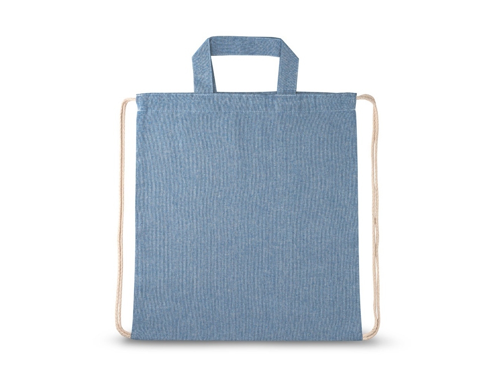 Сумка-рюкзак «RISSANI», синий, хлопок
