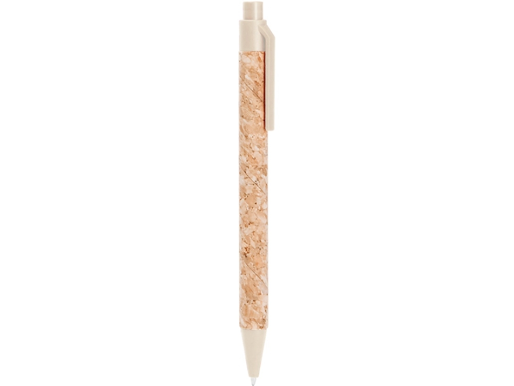 Ручка шариковая COMPER Eco-line с корпусом из пробки, бежевый, растительные волокна