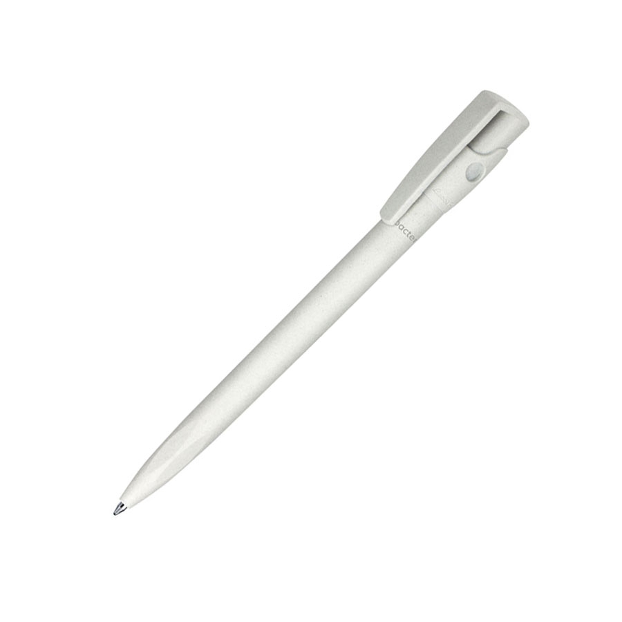 Ручка шариковая KIKI EcoLine SAFE TOUCH, белый, пластик, белый, пластик ecoline, пластик антибактериальный