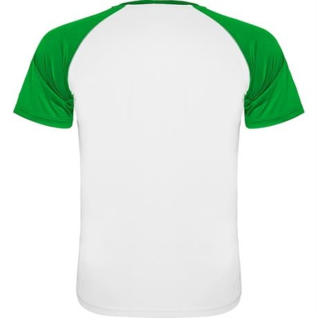Спортивная футболка INDIANAPOLIS мужская, БЕЛЫЙ/ПАПАРОТНИКОВЫЙ 3XL, белый/папаротниковый