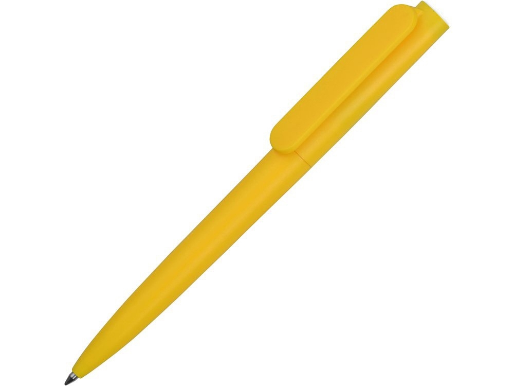 Подарочный набор Qumbo с ручкой и флешкой, желтый, soft touch