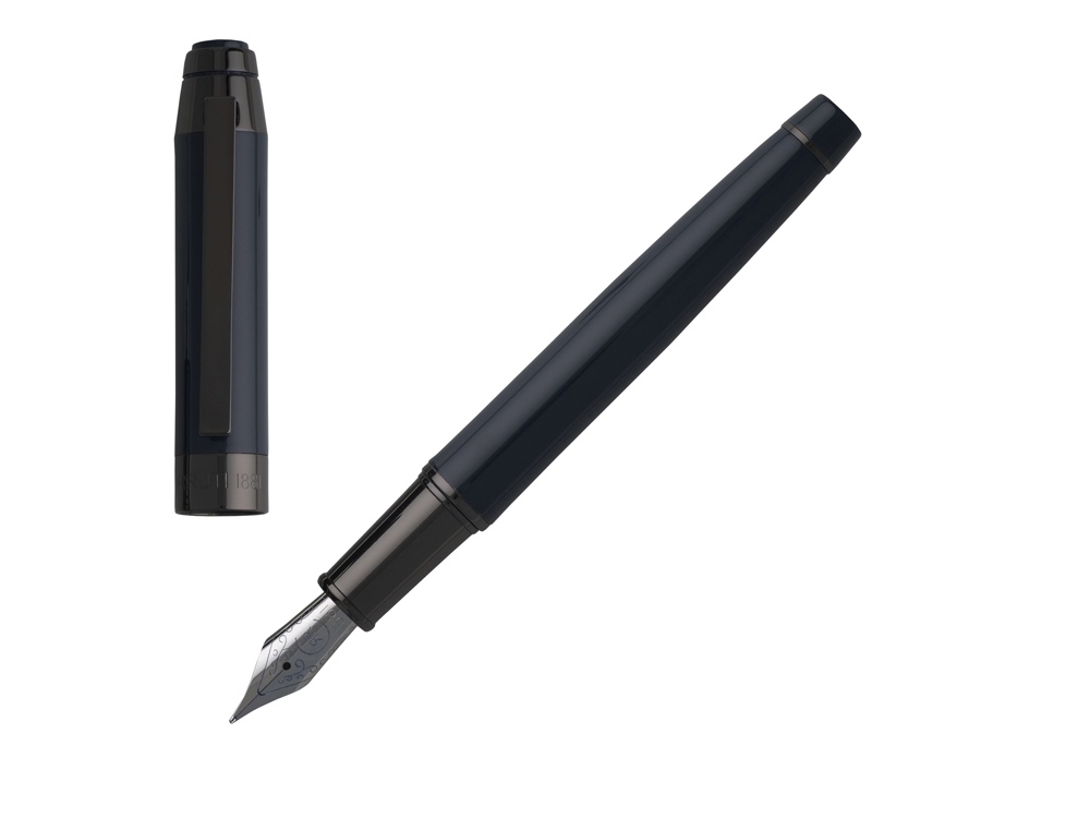 Ручка перьевая Heritage Dark Blue, металл