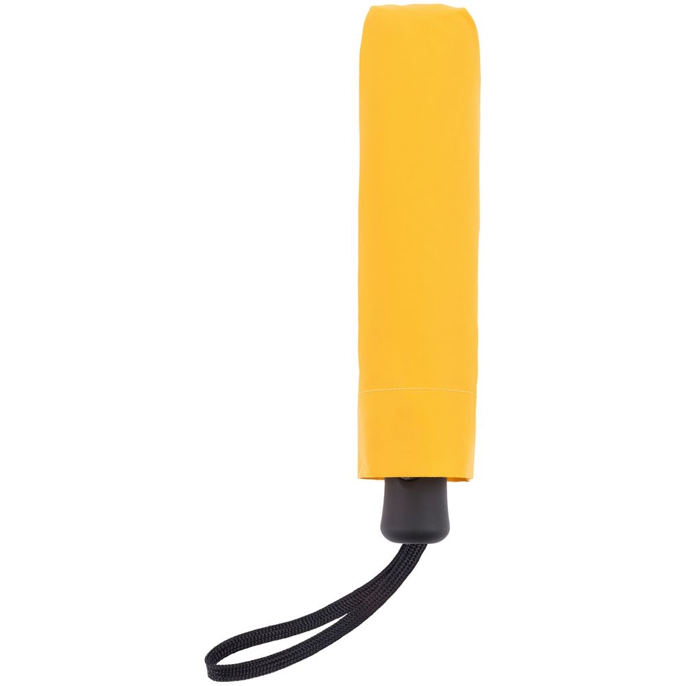 Зонт складной Manifest Color со светоотражающим куполом, желтый, желтый, полиэстер