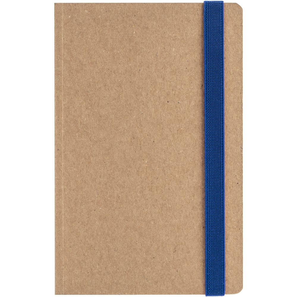 Ежедневник Eco Write Mini, недатированный, с синей резинкой, синий, картон