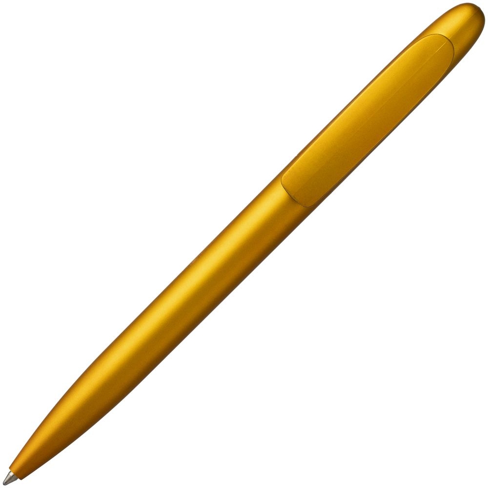 Ручка шариковая Moor Silver, желтый металлик, желтый, пластик