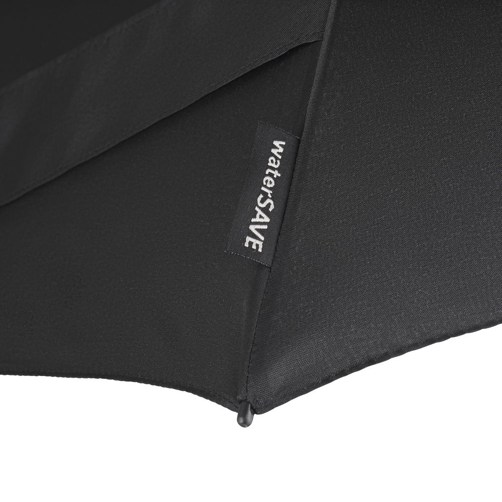 Зонт складной AOC Colorline, серый, серый, купол - эпонж, сталь, покрытие софт-тач; каркас - стеклопластик, из переработанного пластика; ручка - пластик