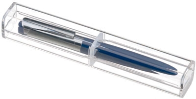  ET1691  футляр Crystal для 1 ручки, прозрачный, прозрачный, футляры