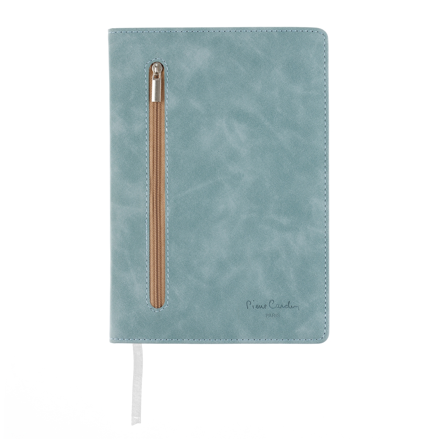 Записная книжка Pierre Cardin голубая, 14 х 20,5 см, голубой