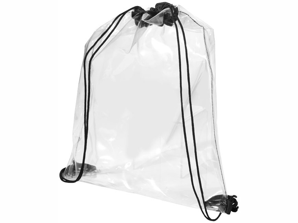 Рюкзак «Lancaster», черный, прозрачный, пвх