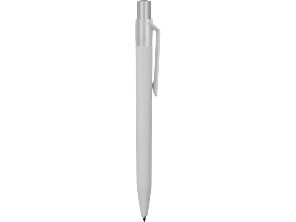 Ручка пластиковая шариковая «On Top SI Gum» soft-touch, серый, soft touch