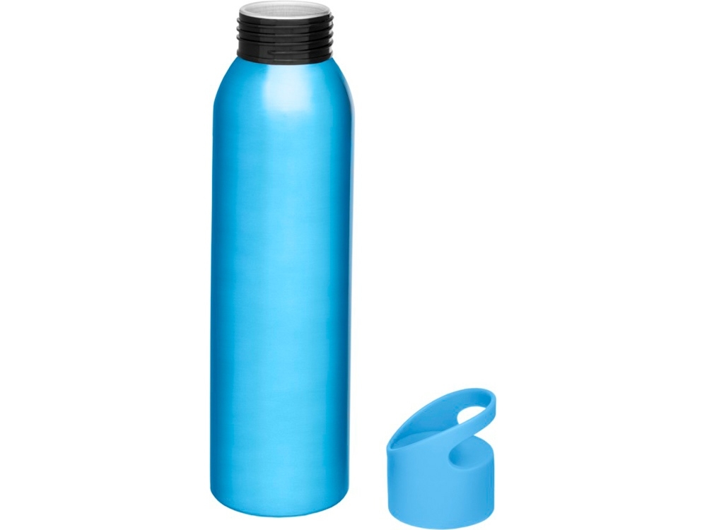 Бутылка спортивная «Sky», синий, пластик, алюминий