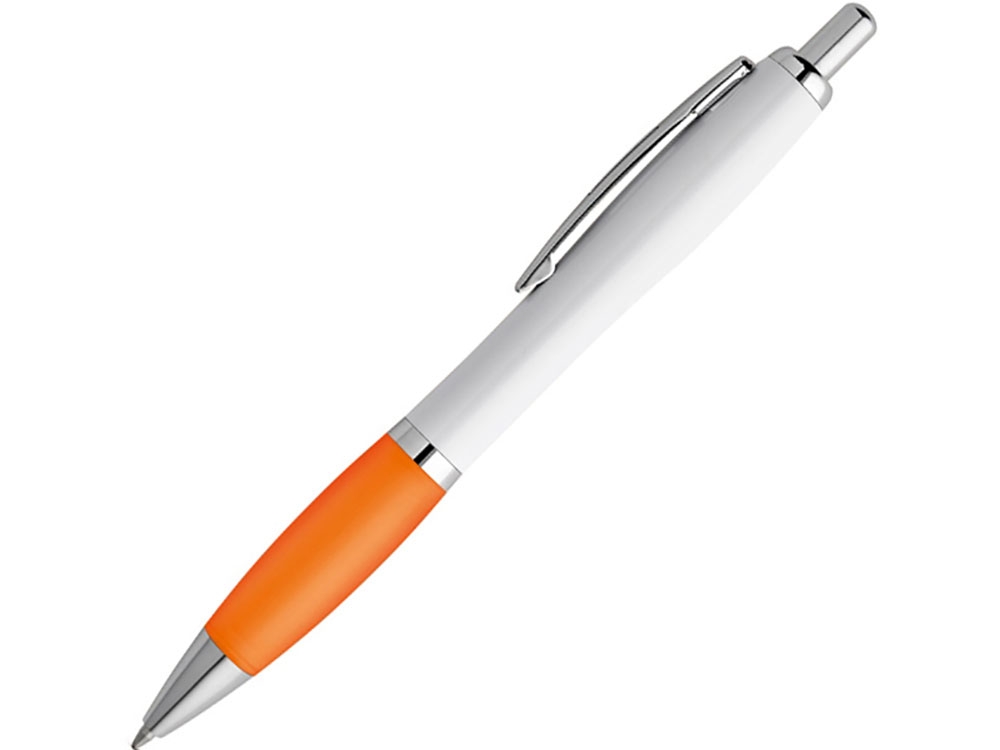 Шариковая ручка с зажимом из металла «MOVE BK», оранжевый, пластик