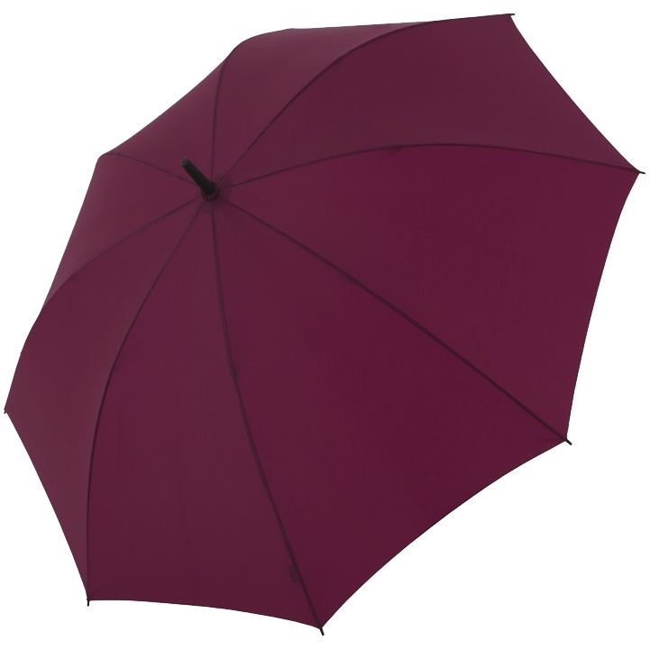 Зонт-трость Zero XXL, бордовый, бордовый, купол - эпонж, фибергласс - спицы