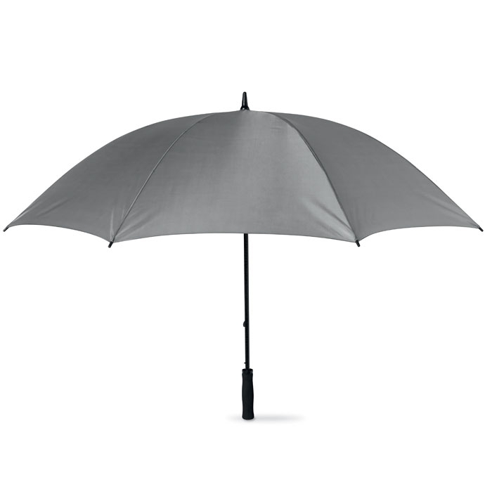 Зонт антишторм, серый, полиэстер