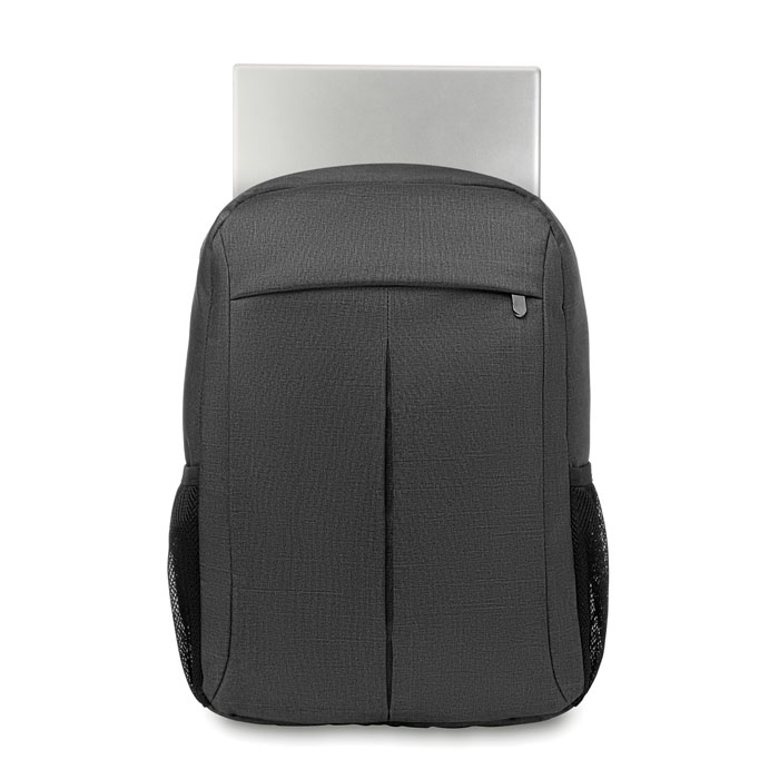 Рюкзак для ноутбука, серый, полиэстер